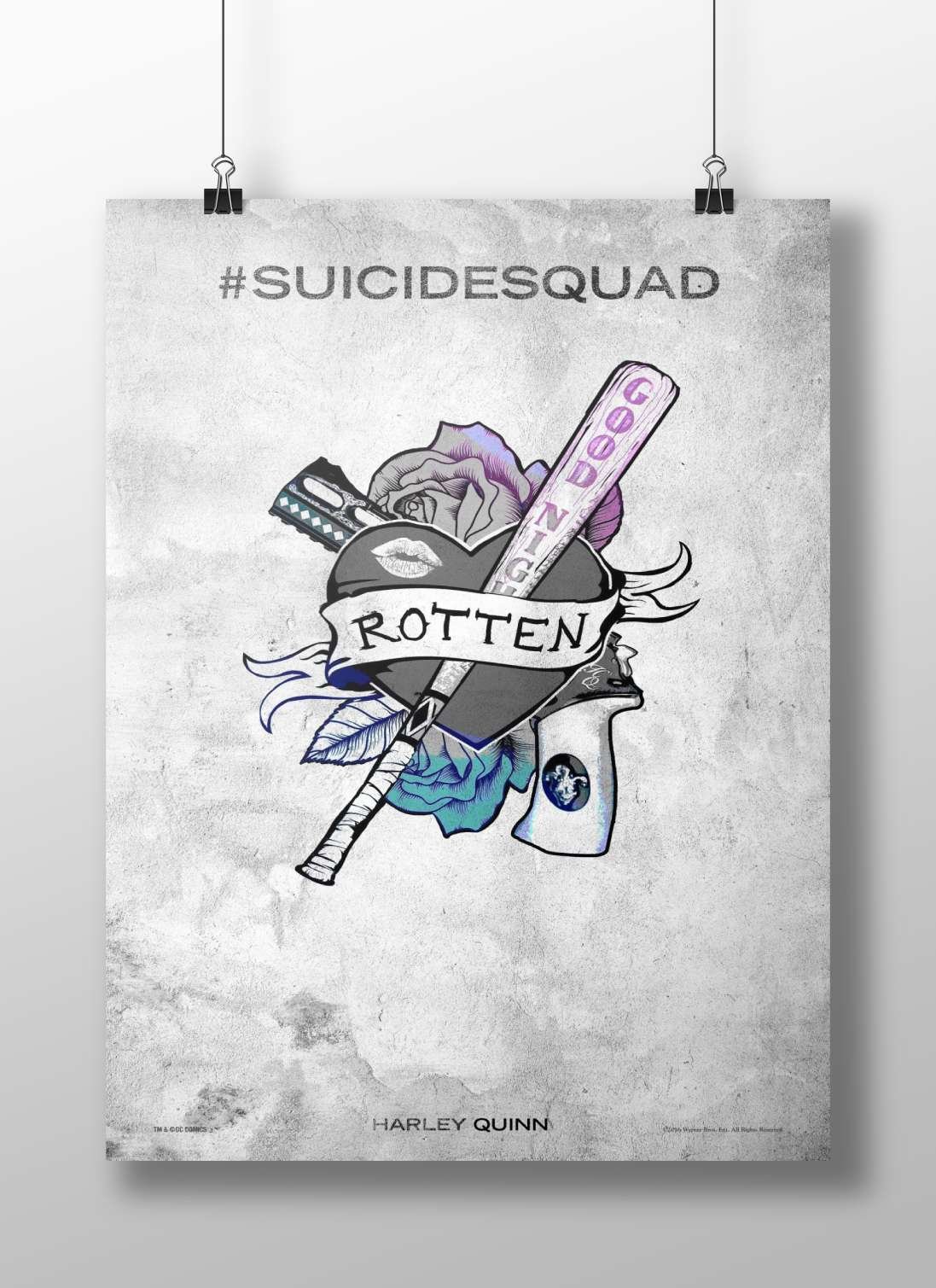Harley Quinn from Suicide Squad Harley Quinn - Joker'S Rogue Poster