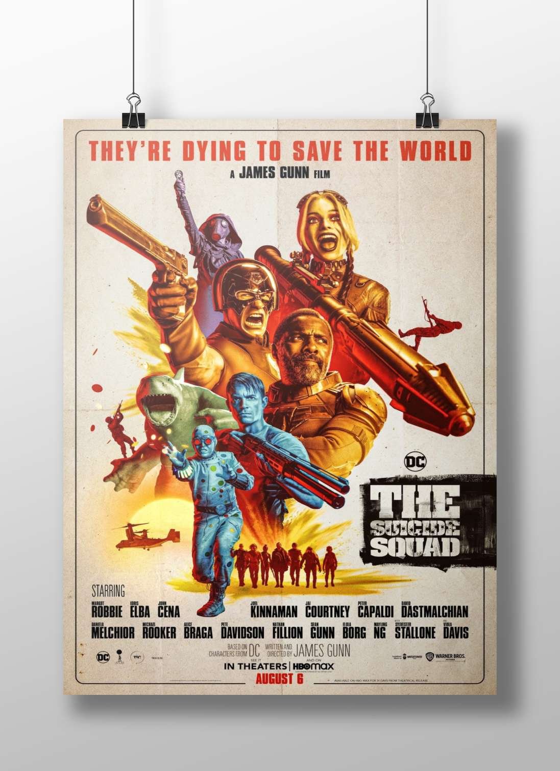 The Suicide Squad (film) Harley Quinn - Iconic Villain Poster