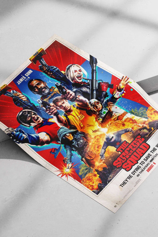 The Suicide Squad (DC Comics film) Harley Quinn - Chaos Pop Art Poster