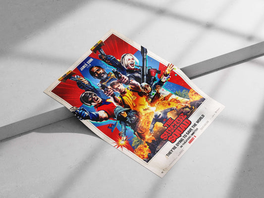 The Suicide Squad (DC Comics film) Harley Quinn - Chaos Pop Art Poster