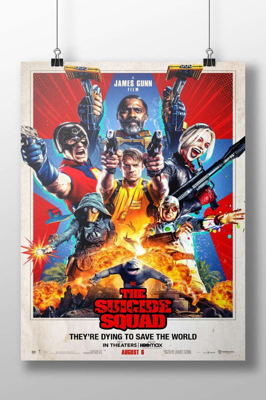 The Suicide Squad (DC Comics film) Harley Quinn - Chaos Pop Art Poster