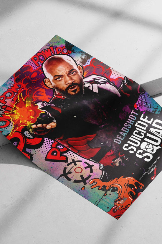 Deadshot from Suicide Squad franchise Deadshot - Vengeful Pop Art Poster