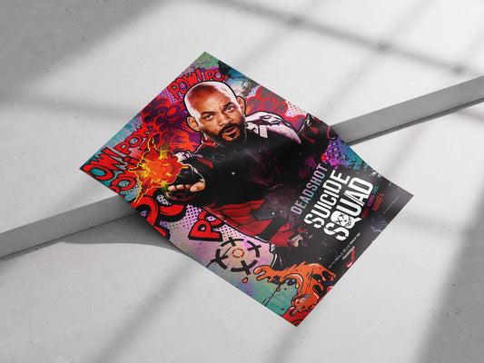Deadshot from Suicide Squad franchise Deadshot - Vengeful Pop Art Poster