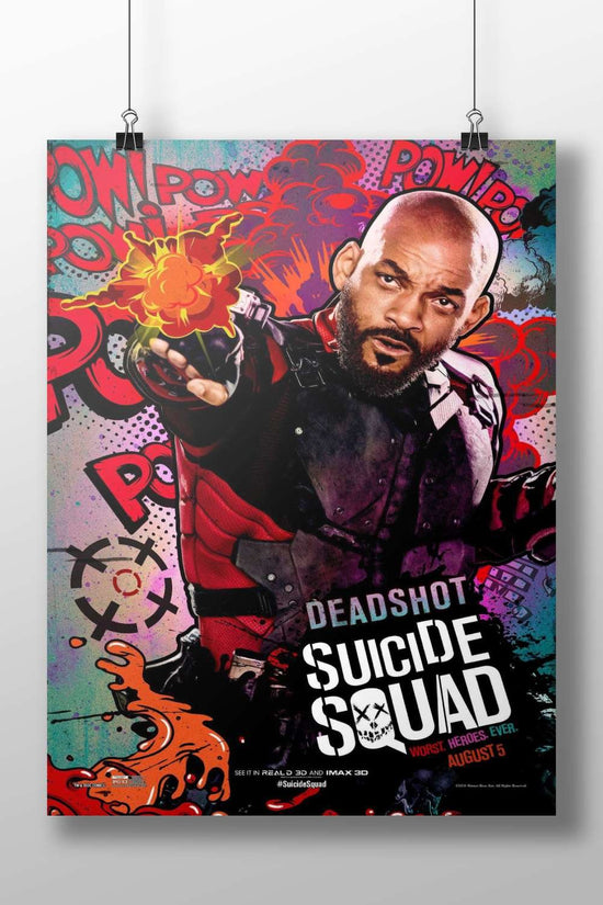 Deadshot from Suicide Squad franchise Deadshot - Vengeful Pop Art Poster