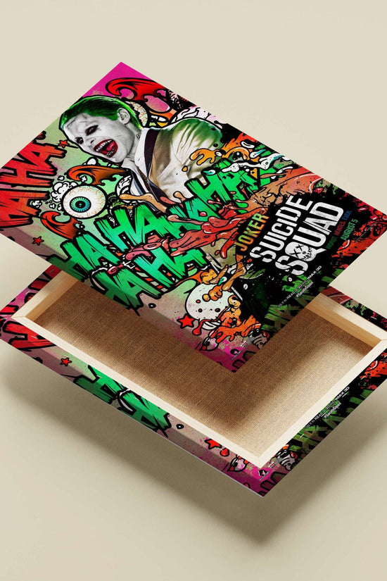 Joker from Suicide Squad Harley Quinn Iconic Smile Poster