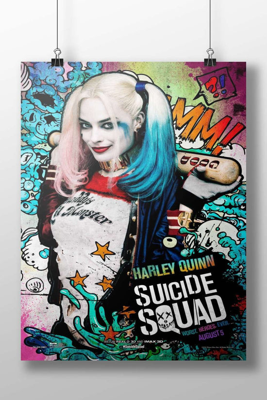 Harley Quinn from Suicide Squad franchise Harley Quinn - Joker'S Sidekick Poster