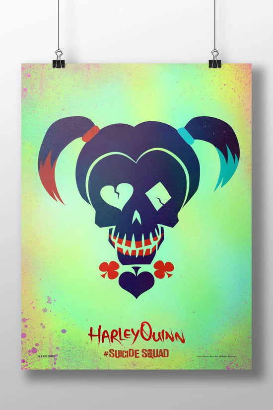 Harley Quinn (from Suicide Squad franchise) Harley Quinn - Dark Icon Poster