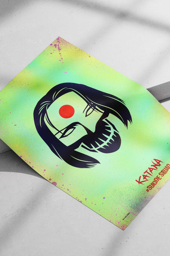 Katana (real name) from the Suicide Squad franchise. Harley Quinn'S Bff - Katana Poster