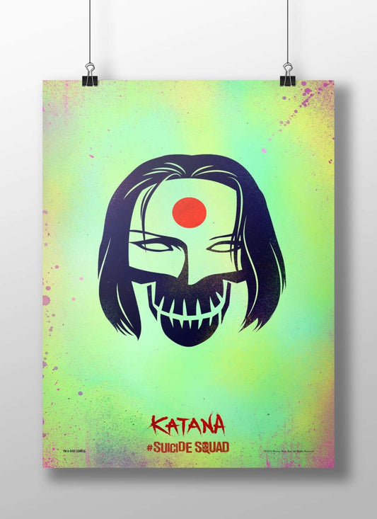 Katana (real name) from the Suicide Squad franchise. Harley Quinn'S Bff - Katana Poster