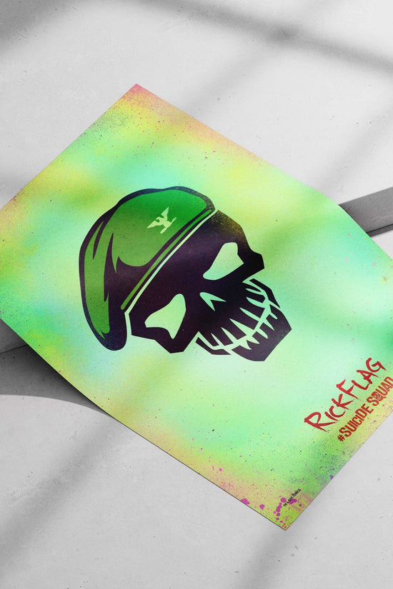 Rick Flag (DC Comics character from the Suicide Squad franchise, confirmed by "#Suicide Squad" text