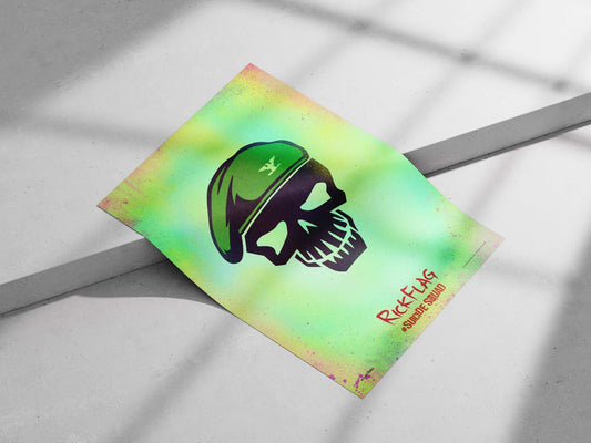 Rick Flag (DC Comics character from the Suicide Squad franchise, confirmed by "#Suicide Squad" text