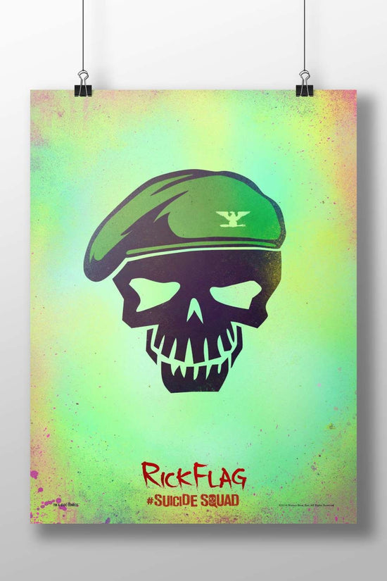 Rick Flag (DC Comics character from the Suicide Squad franchise, confirmed by "#Suicide Squad" text