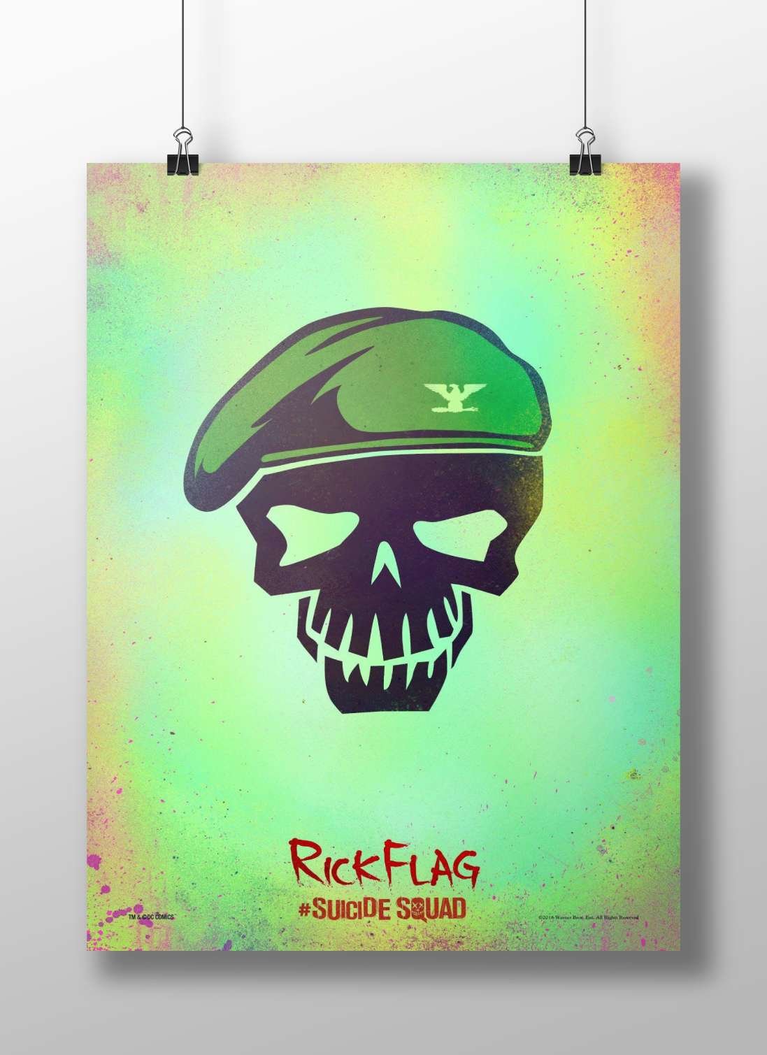 Rick Flag (DC Comics character from the Suicide Squad franchise, confirmed by "#Suicide Squad" text