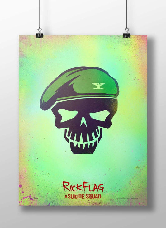Rick Flag (DC Comics character from the Suicide Squad franchise, confirmed by "#Suicide Squad" text