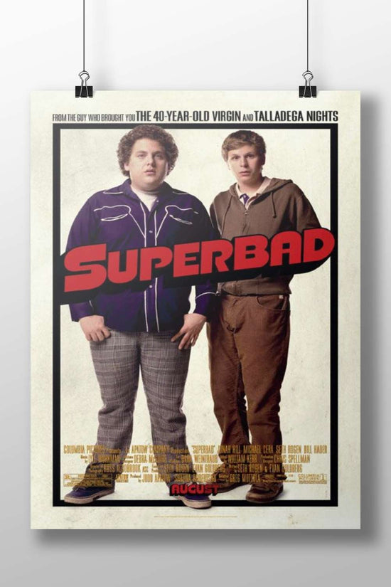 Superbad (movie) Superbad - High-Contrast Pop Art Poster