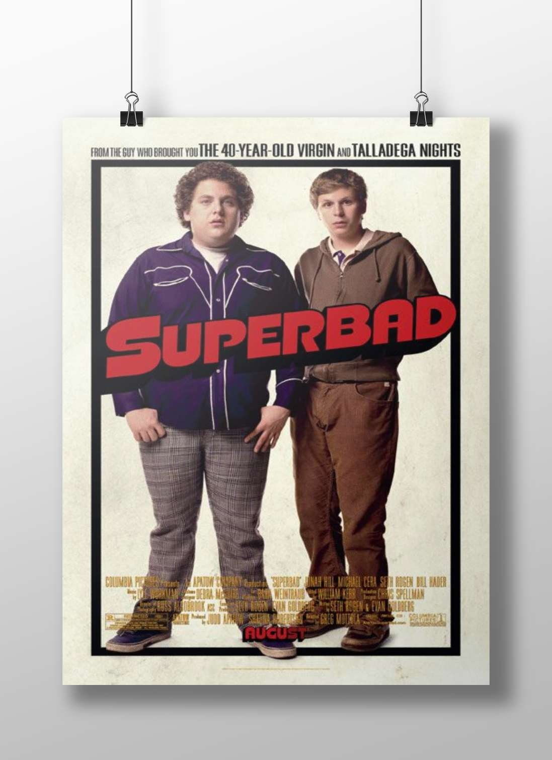 Superbad (movie) Superbad - High-Contrast Pop Art Poster