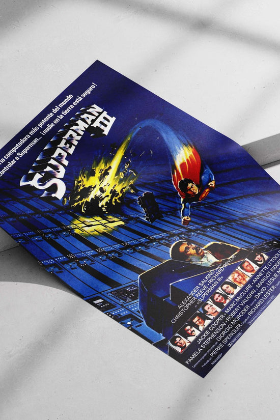 Superman (Christopher Reeve as Superman in Superman III) Superman Iii - Heroic Legend Poster