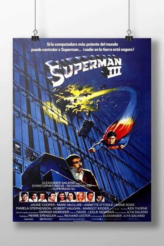 Superman (Christopher Reeve as Superman in Superman III) Superman Iii - Heroic Legend Poster