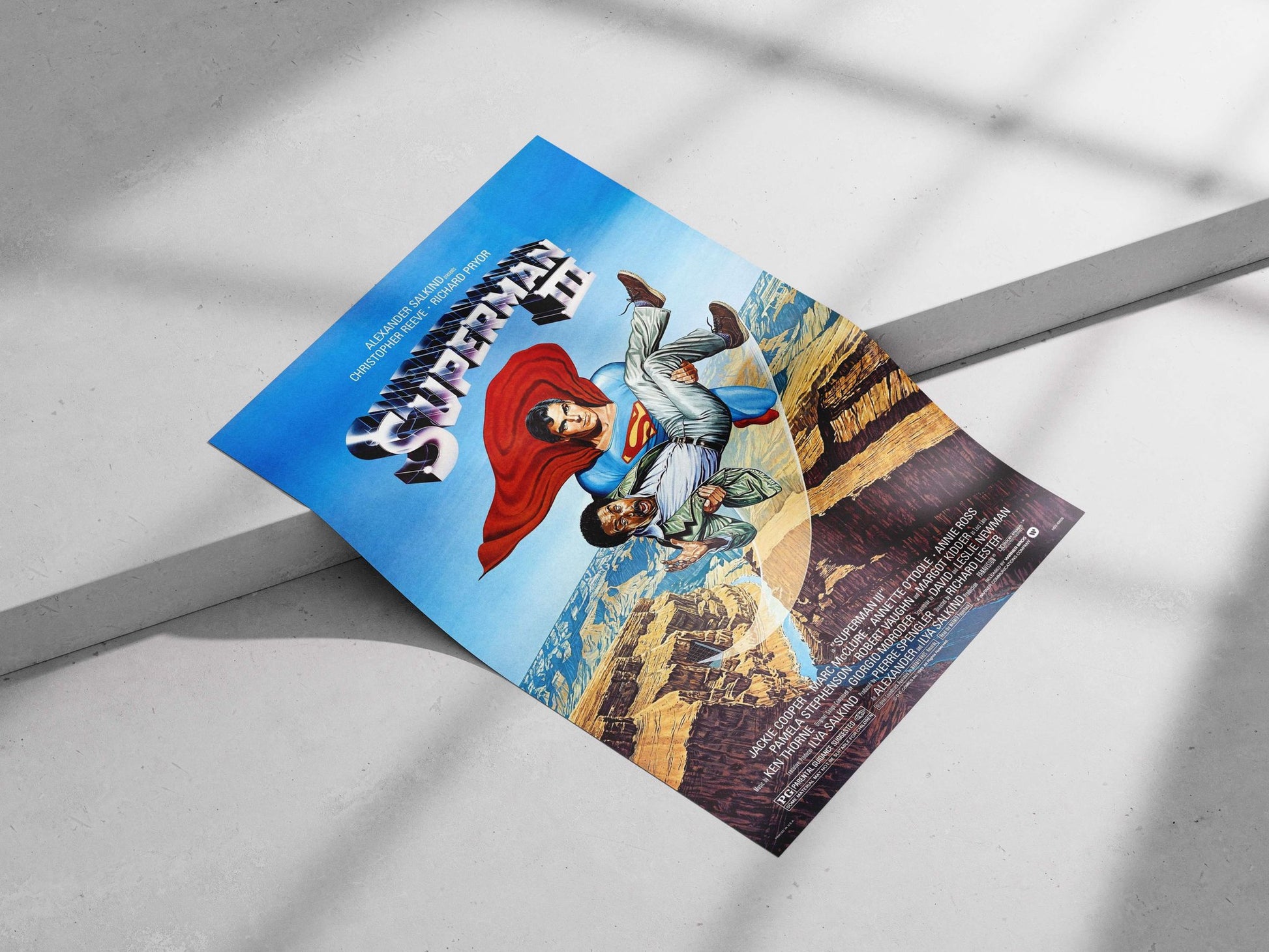 Superman III (movie) Superman Iii - Iconic Hero Poster