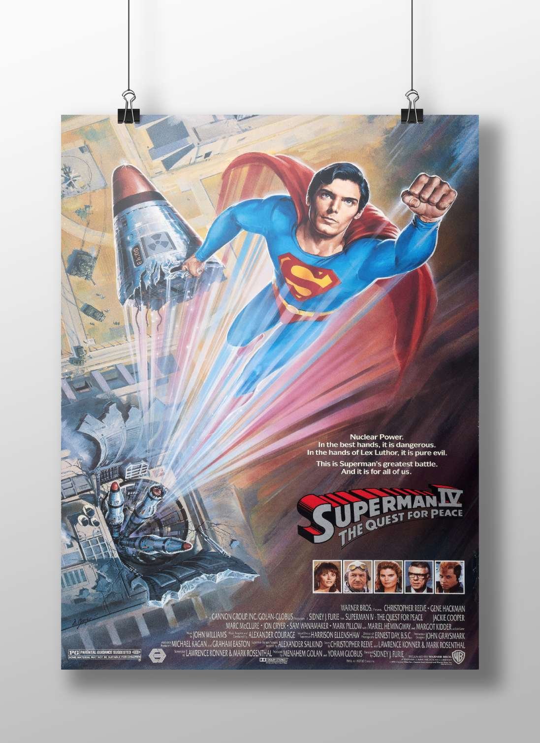 Superman IV: The Quest for Peace (DC Comics Superman film) Superman Iv: The Quest For