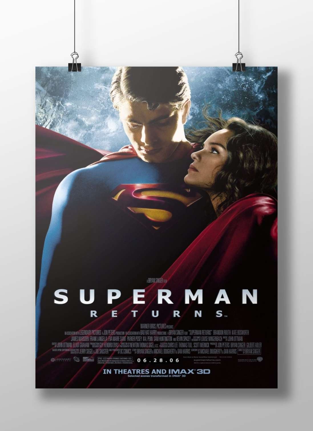 Superman (DC Comics franchise) Superman - Iconic Pop Art Poster