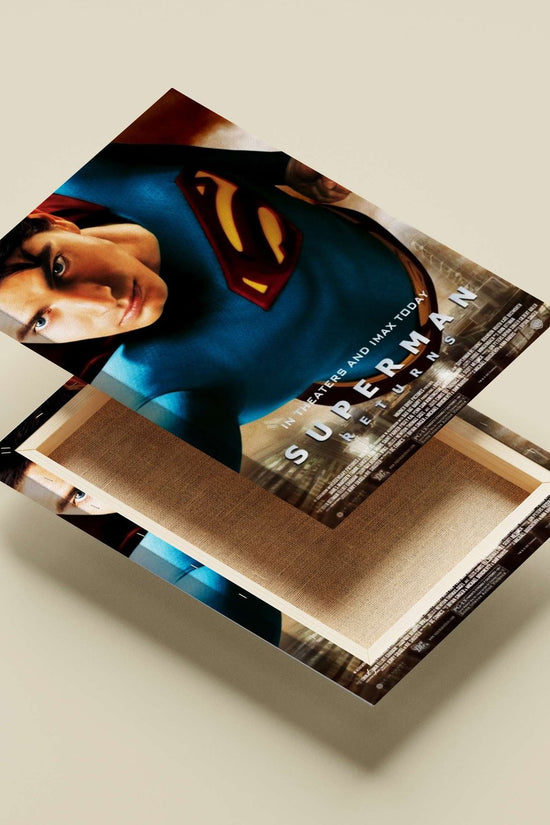 Superman, the superhero character from DC Comics' franchise. Superman - Iconic Hero Poster