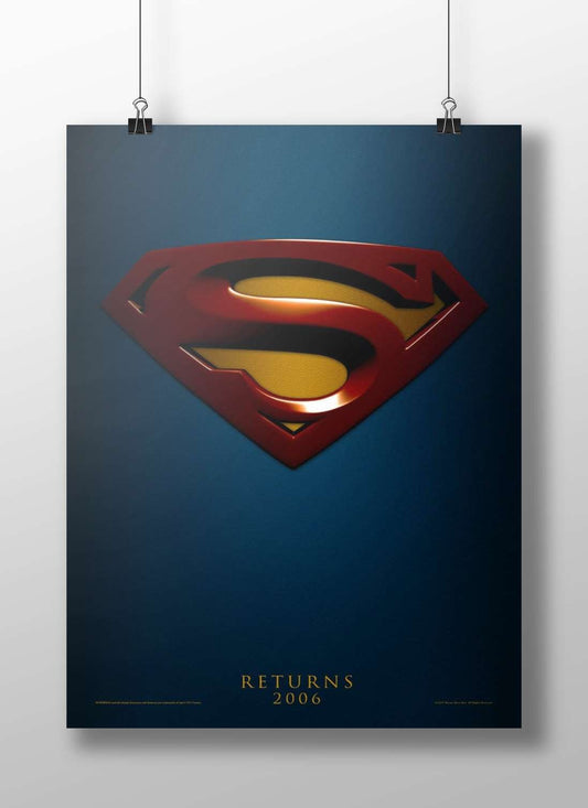 Superman (DC Comics superhero, specifically from the 2006 film "Superman Returns" confirmed by OCR text