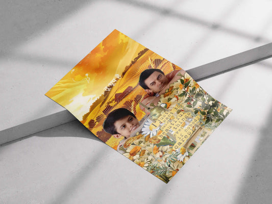 Taare Zameen Par Poster – “तू धूप है” Aesthetic Collage Wall Art | Aamir Khan, Ishaan | Motivational & Emotional Bollywood Print