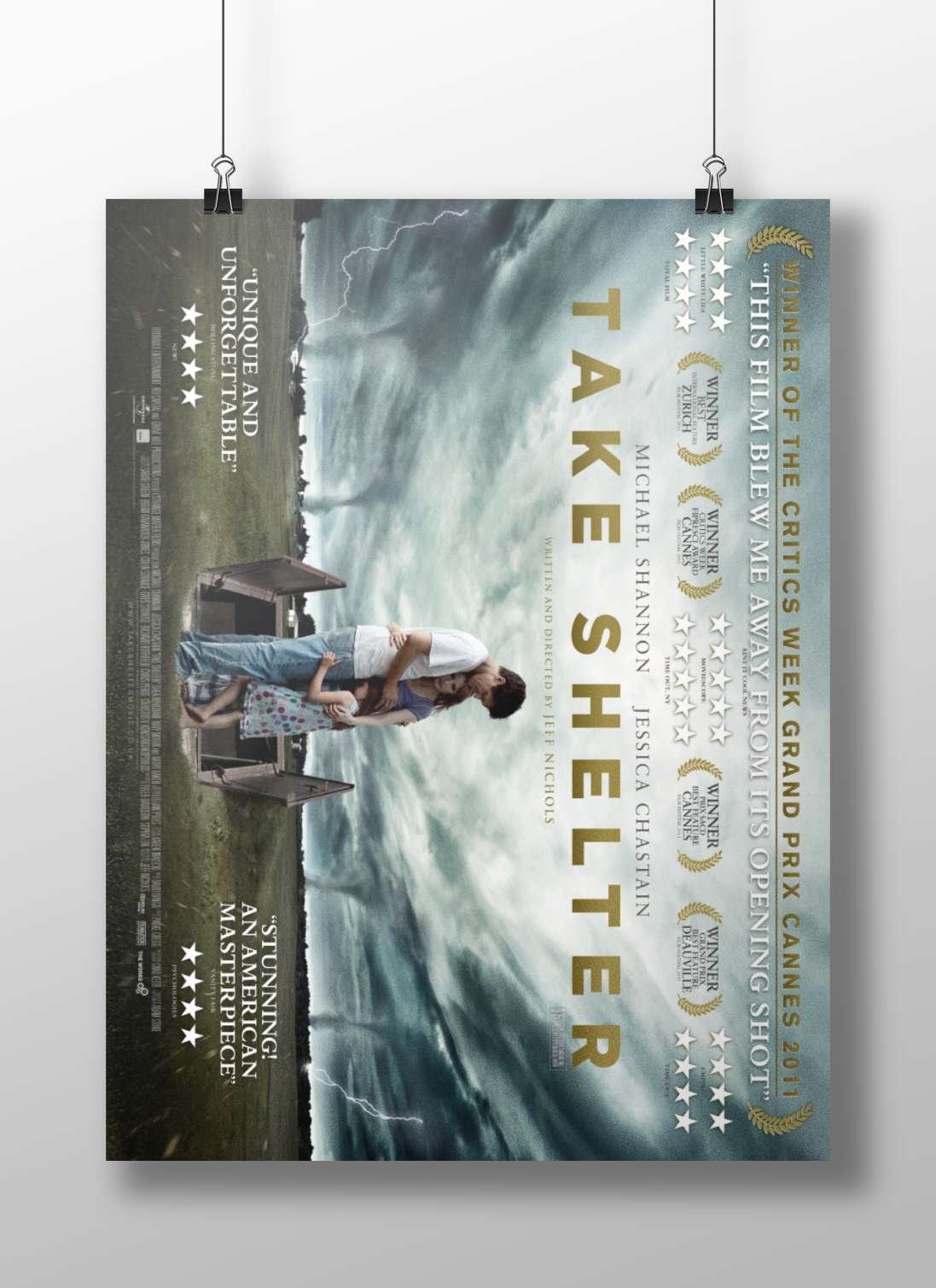 Take Shelter (the 2011 film directed by Jeff Nichols) Take Shelter - Cinematic Realism Poster