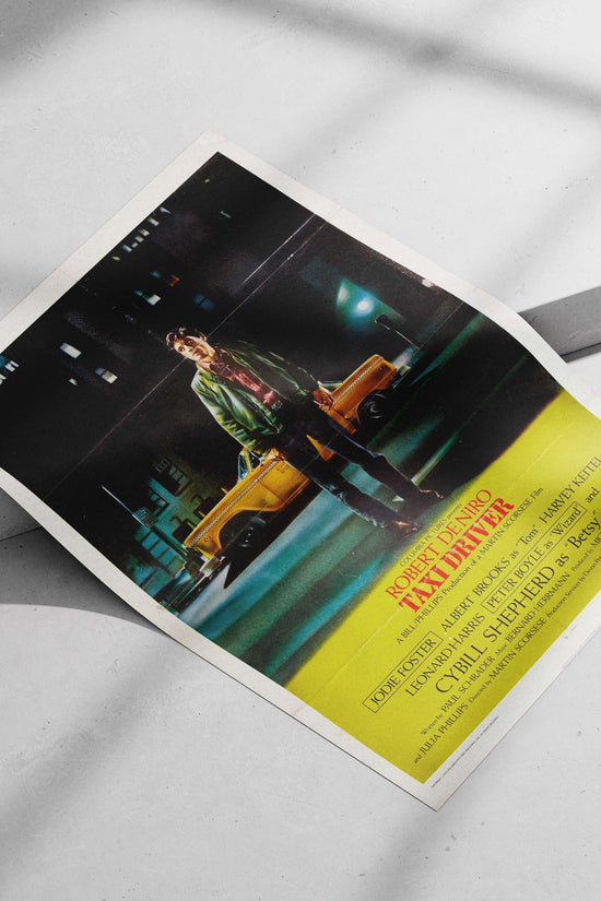Taxi Driver (film) Travis Bickle - Iconic Noir Poster