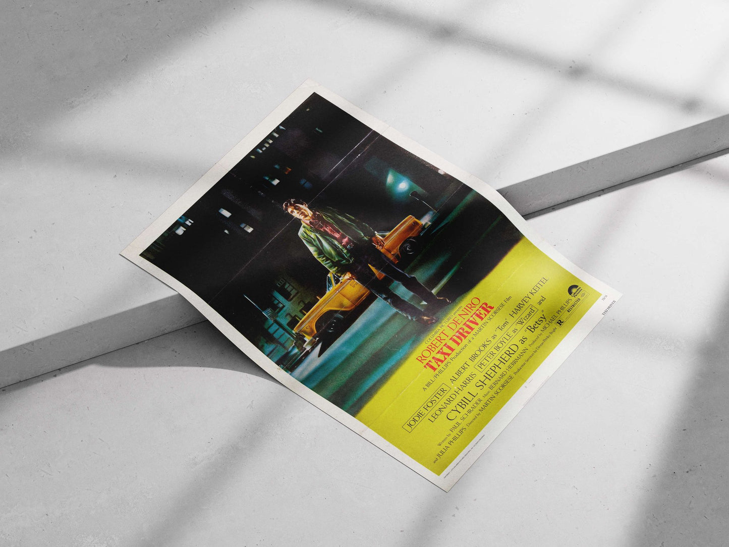 Taxi Driver (film) Travis Bickle - Iconic Noir Poster