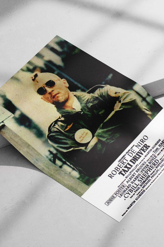 Robert De Niro in Taxi Driver R.D. In Tragedy - Taxi Driver Poster