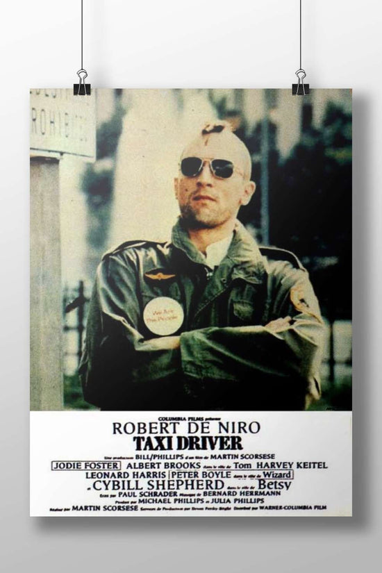Robert De Niro in Taxi Driver R.D. In Tragedy - Taxi Driver Poster