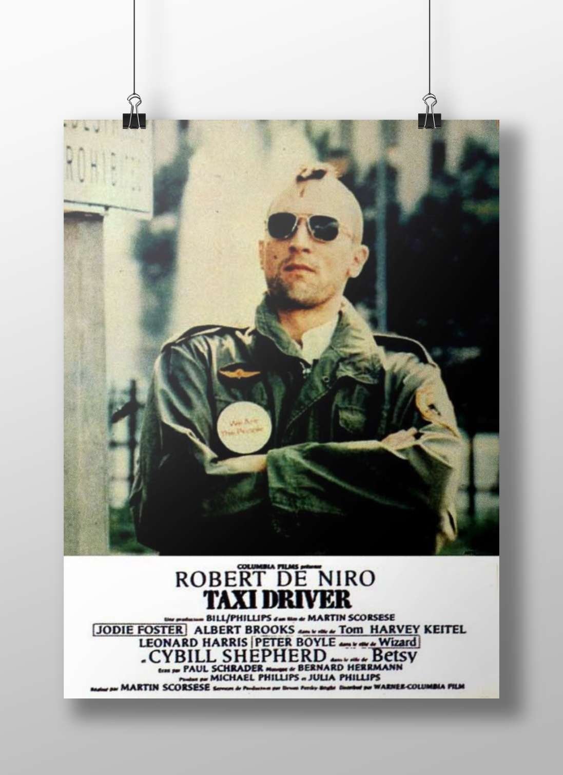 Robert De Niro in Taxi Driver R.D. In Tragedy - Taxi Driver Poster