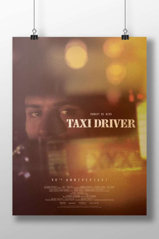 Taxi Driver (film) Travis Bickle - Iconic Noir Poster
