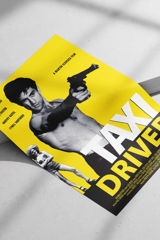 Taxi Driver (film) starring Robert De Niro Travis Scott - Astroworld Poster