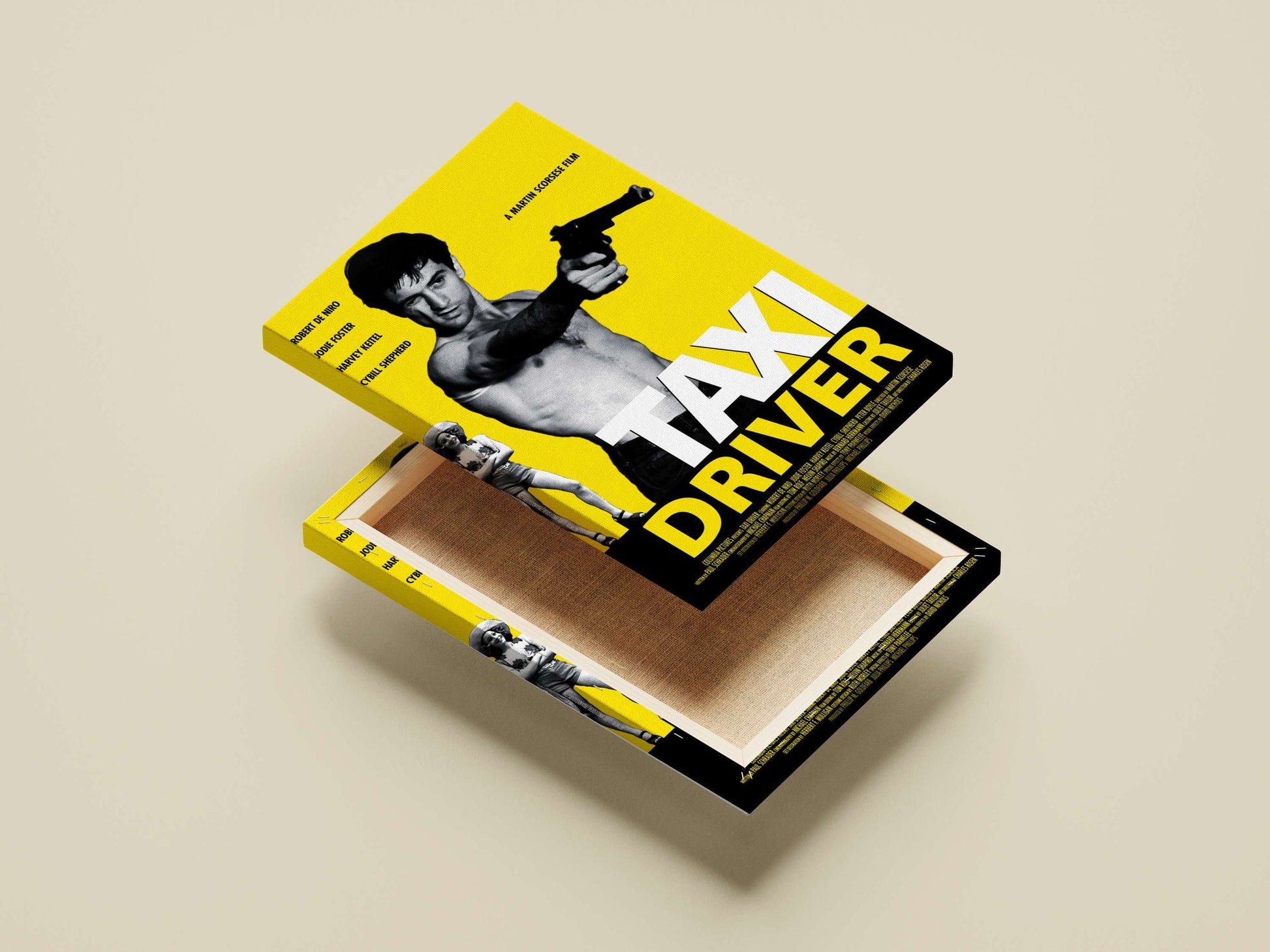 Taxi Driver (film) starring Robert De Niro Travis Scott - Astroworld Poster