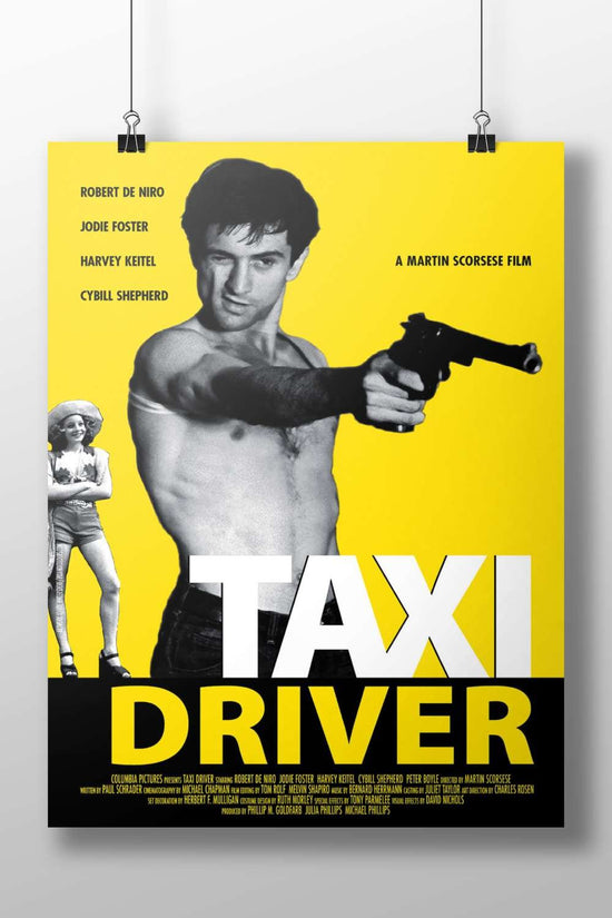 Taxi Driver (film) starring Robert De Niro Travis Scott - Astroworld Poster