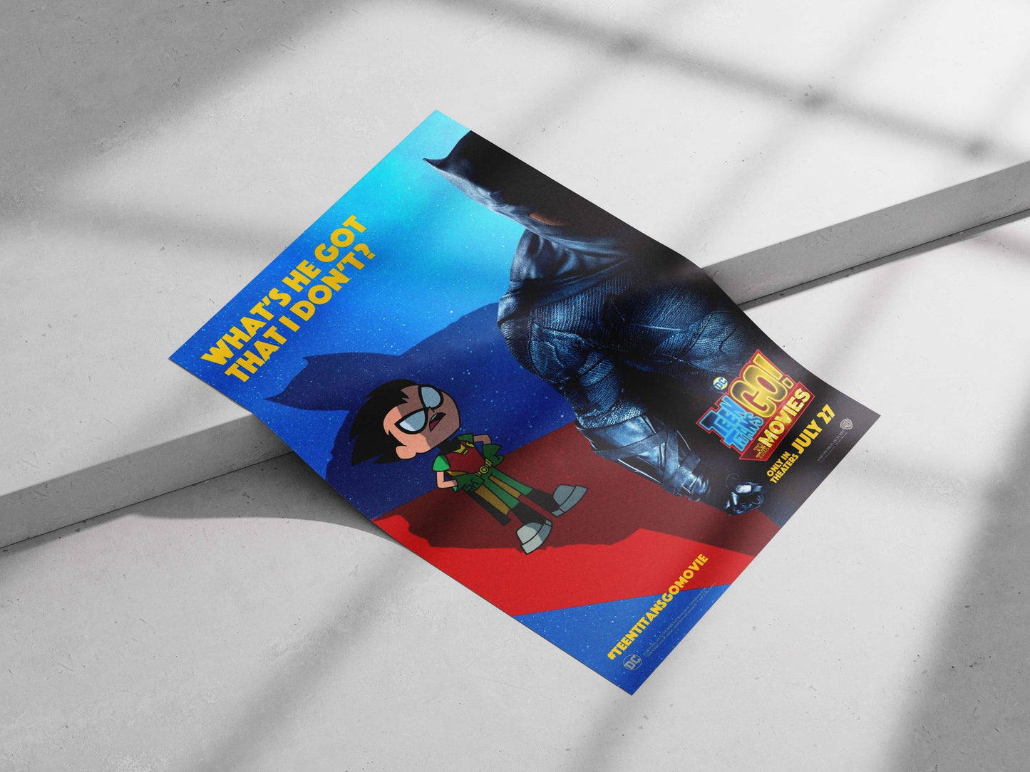 Teen Titans Go! To the Movies (movie) Robin - Heroic Justice Poster