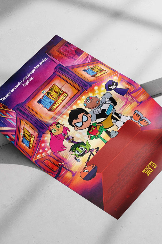 Teen Titans Go! To the Movies (DC Comics franchise film). Robin - Heroic Stand Poster
