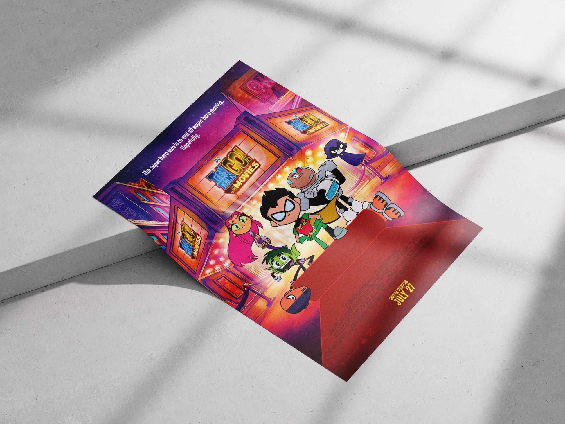 Teen Titans Go! To the Movies (DC Comics franchise film). Robin - Heroic Stand Poster