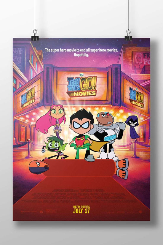 Teen Titans Go! To the Movies (DC Comics franchise film). Robin - Heroic Stand Poster