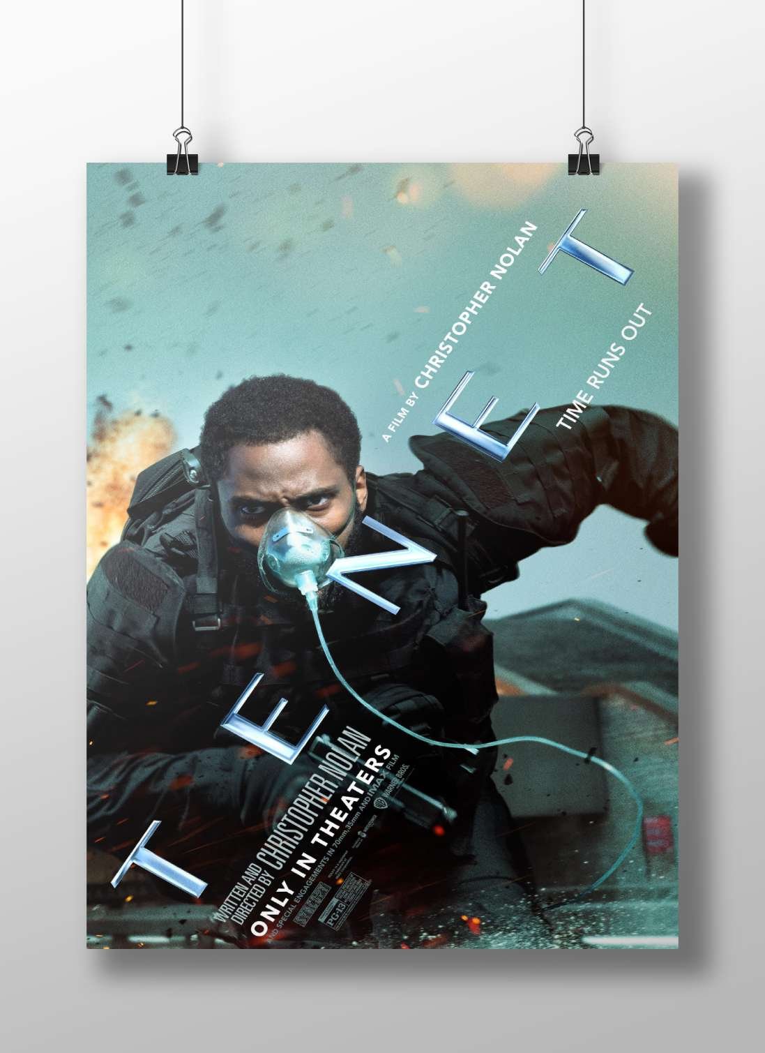Tenet (film franchise) Tenet - Neo Time Travel Poster