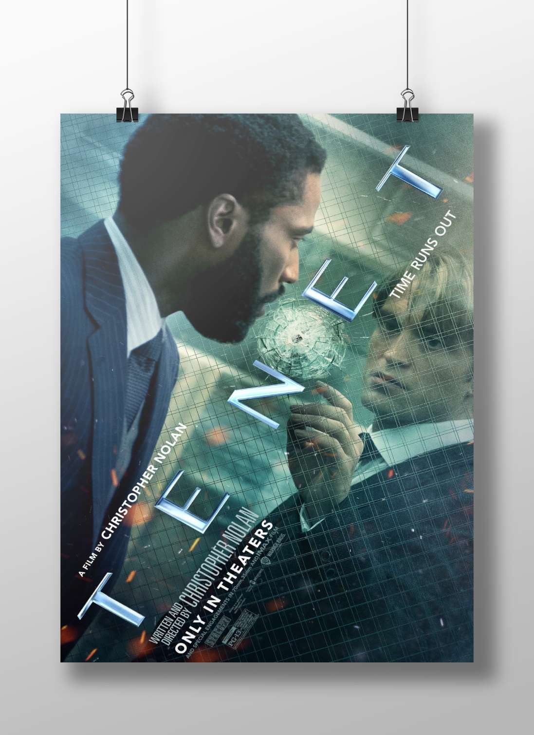 Tenet (film) Tenet - Future Blueprint Poster
