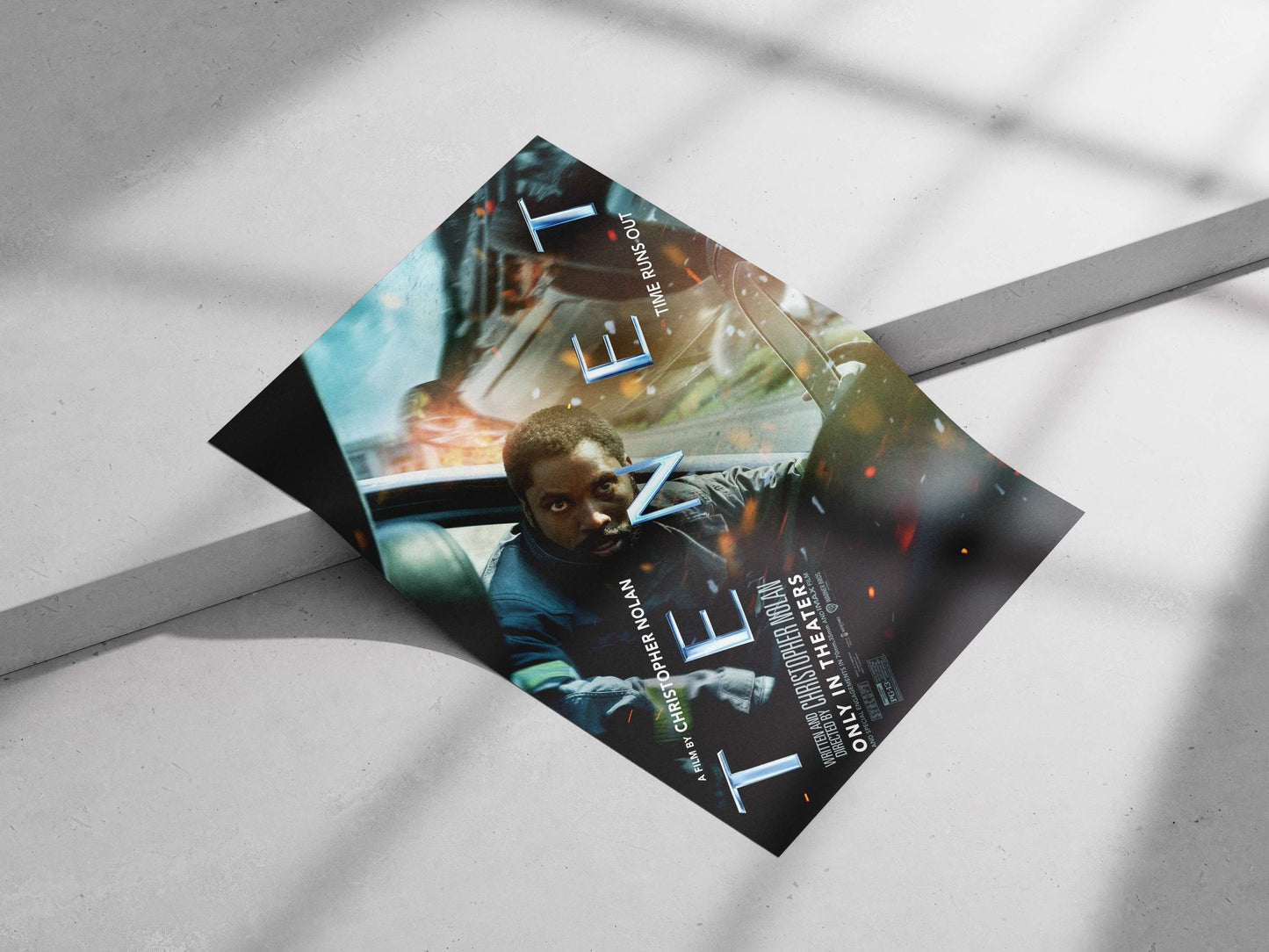 Tenet (the 2020 film by Christopher Nolan) Tenet - Time-Bending Poster