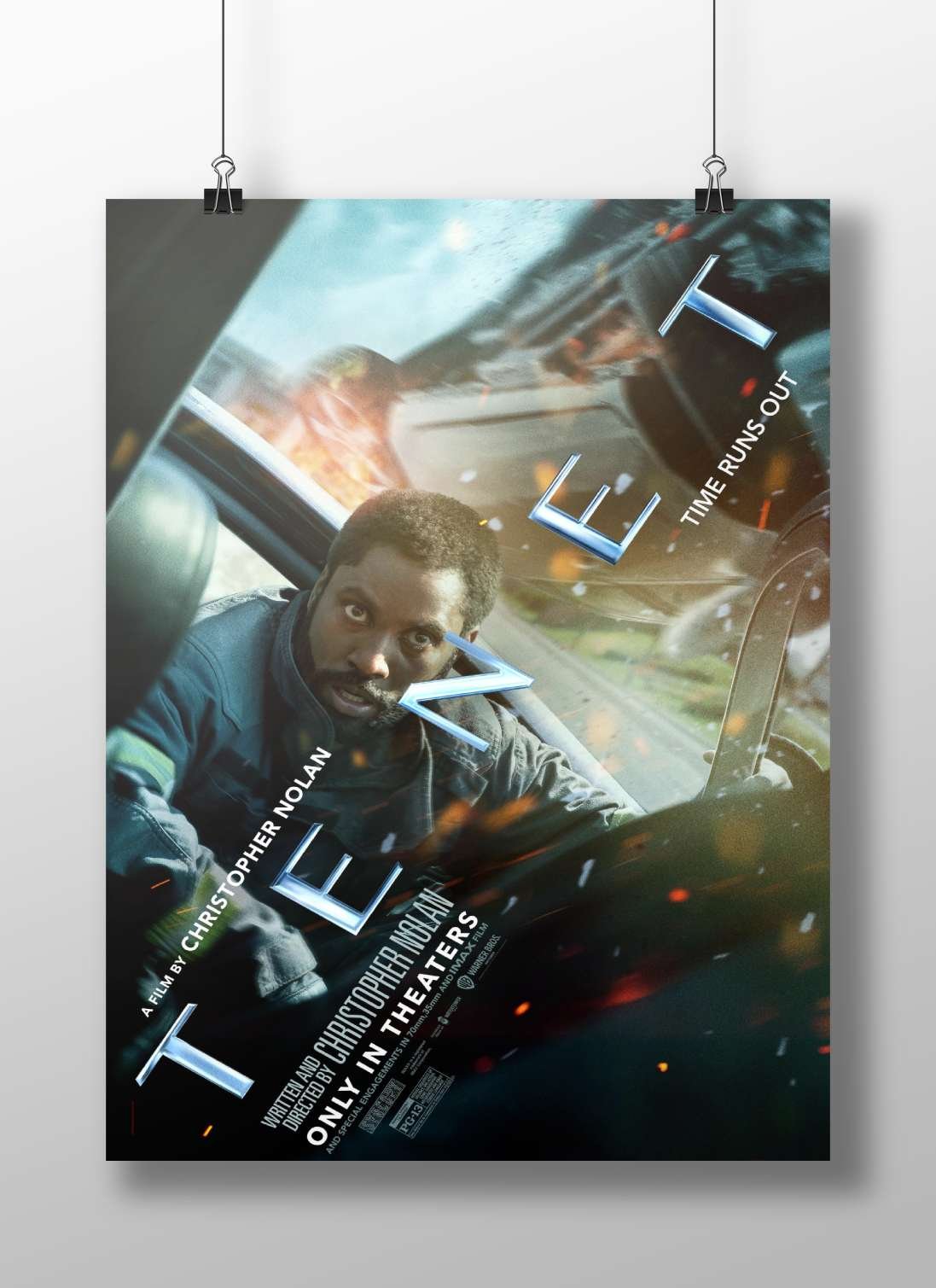Tenet (the 2020 film by Christopher Nolan) Tenet - Time-Bending Poster