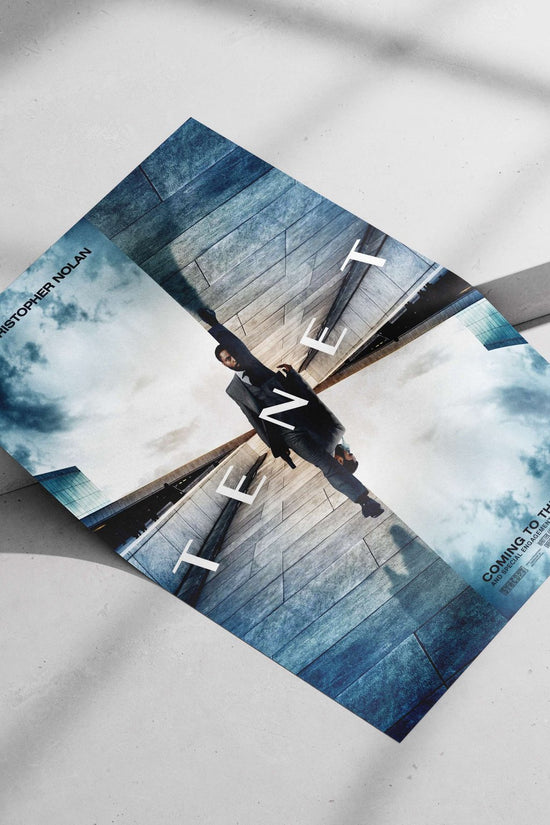 Tenet (the film by Christopher Nolan) Tenet - Blueprint Poster