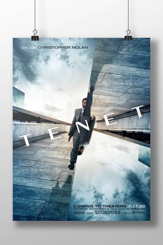 Tenet (the film by Christopher Nolan) Tenet - Blueprint Poster