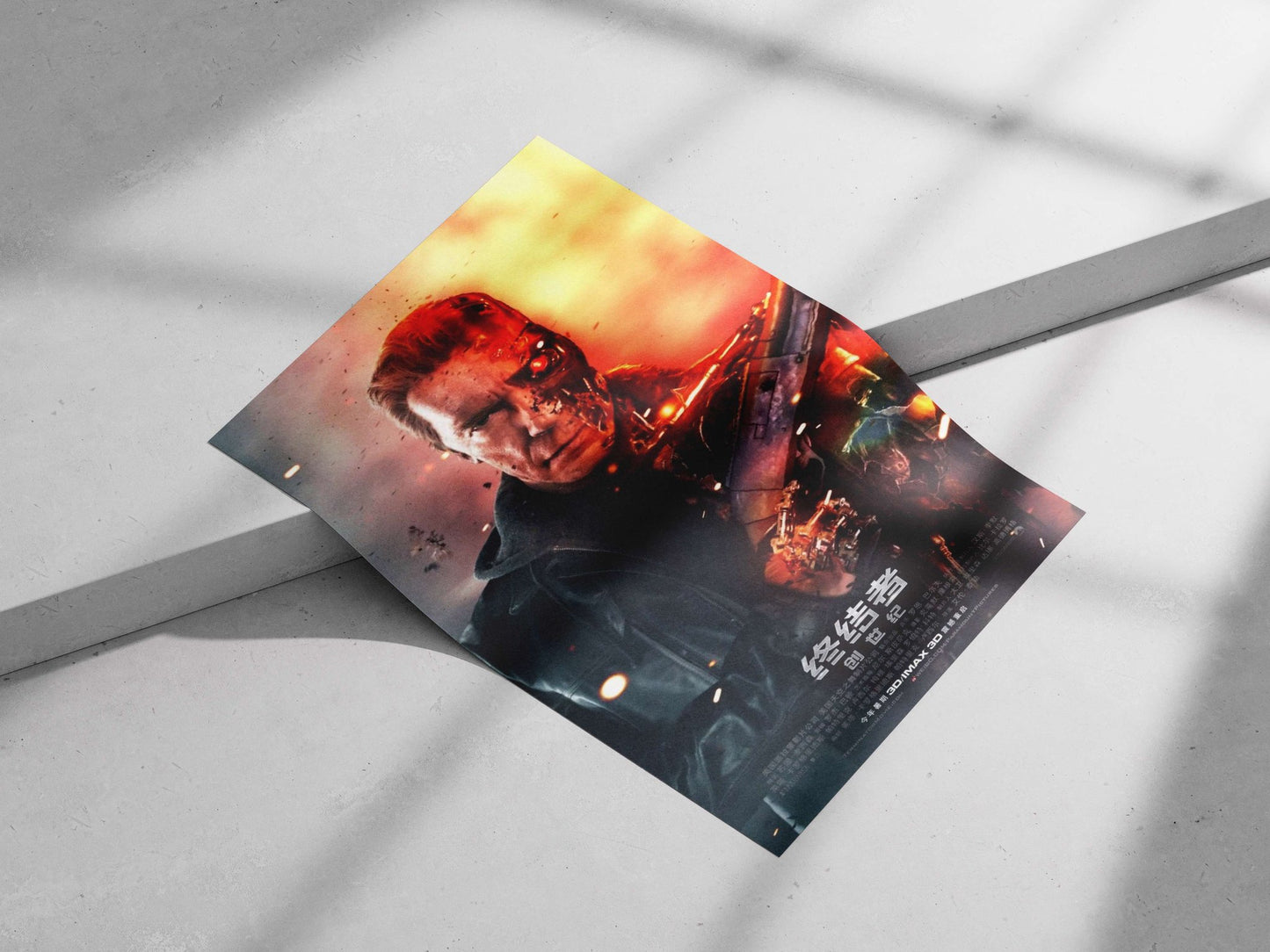 Terminator (T-800 model) from the Terminator franchise T-800 Rebooted Poster
