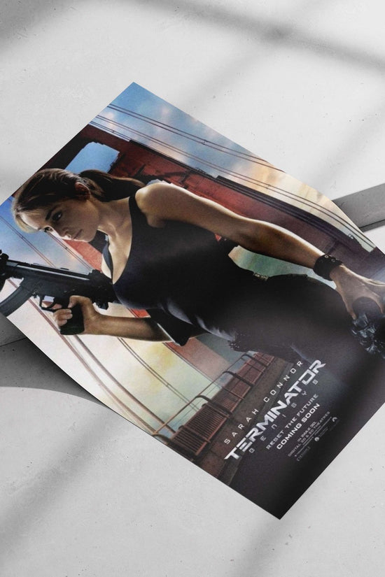 Sarah Connor from the Terminator franchise Sarah Connor - Resistance Poster